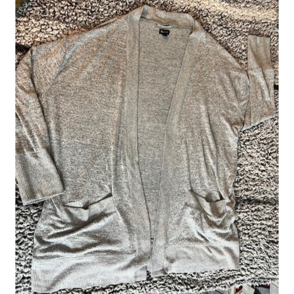Women's Gray GapBody Cardigan With Pockets Size‎ M